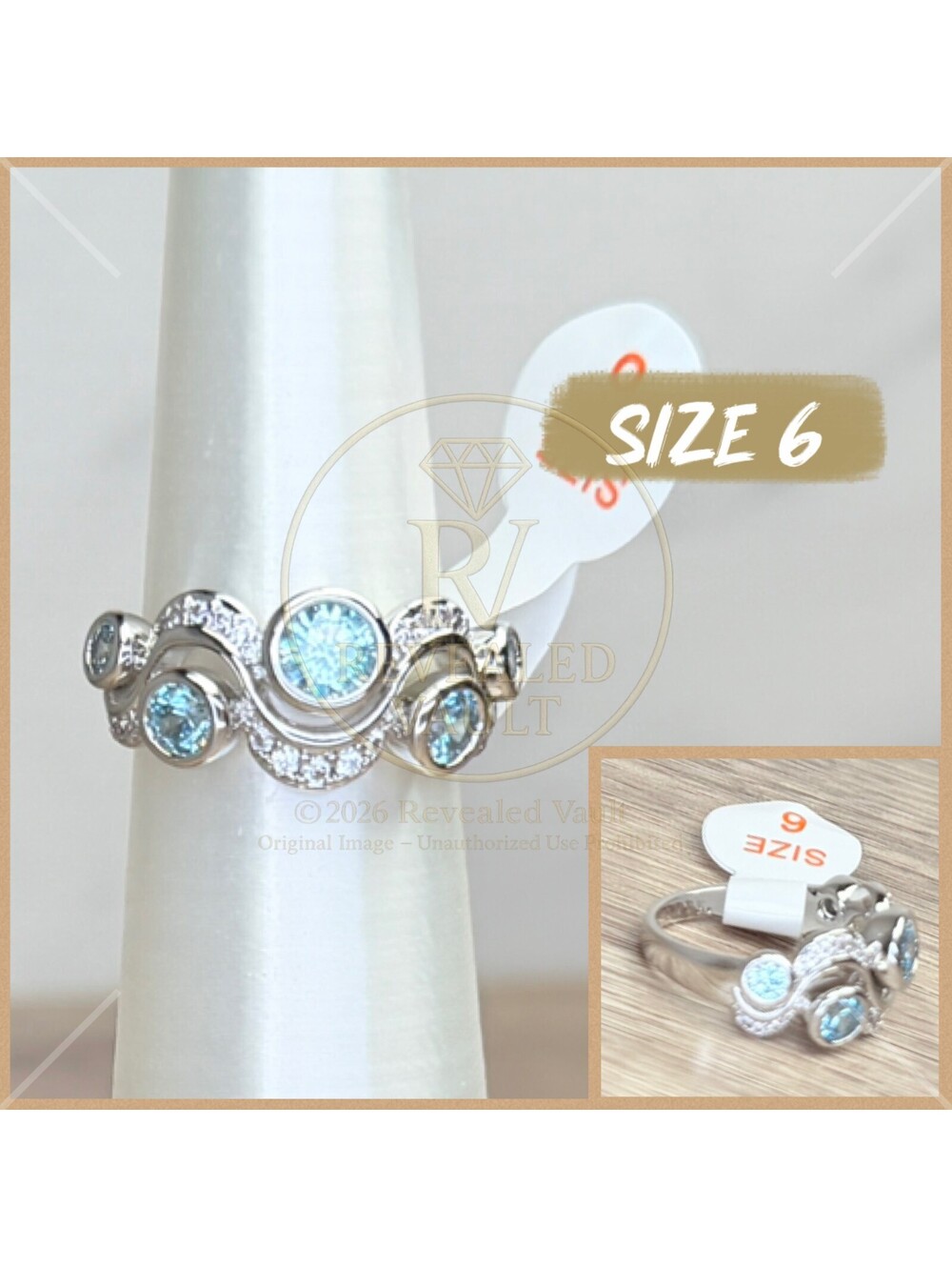 The Emily Ring - Size 6 - March Birthday 2026